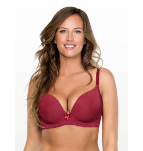 Бюстгальтер Parfait Casey Plunge Molded Bra Ruby wine