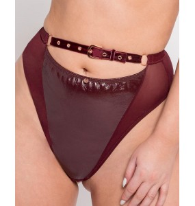 Трусы Scantilly Buckle Up Tong Oxblood